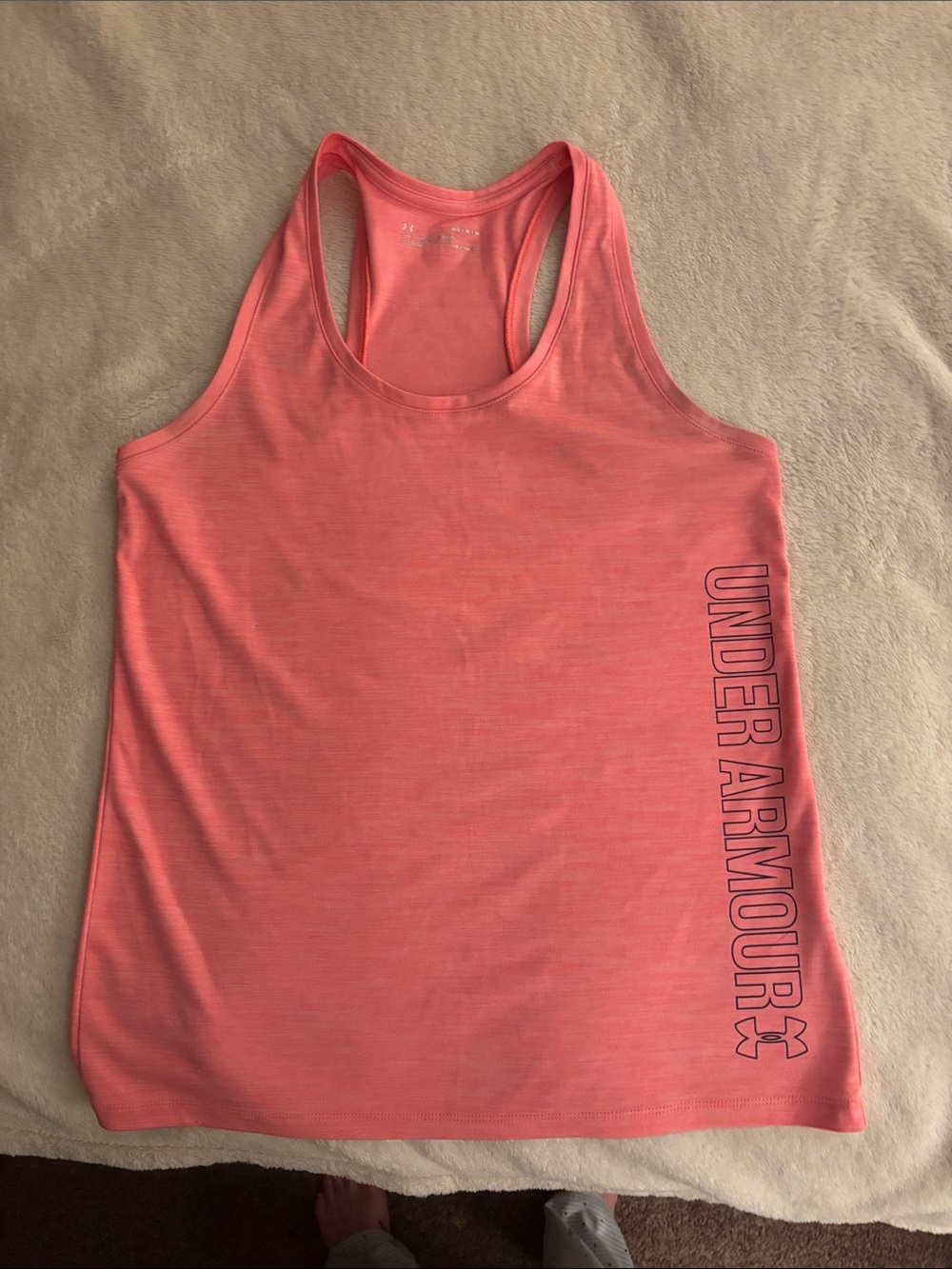 Under Armour Coral Racerback Performance Tank